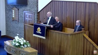 Funeral of Ernie Monteith, significant figure in the Free Presbyterian Church