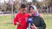 Down sendromlu rekortmen atlet Muhammet Eren Uysal, yeni başarılar peşinde