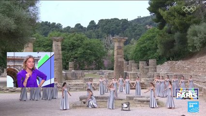 La flamme olympique a été allumée à Olympie