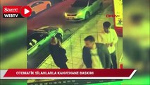 Otomatik silahlarla kahvehane baskınına 3 tutuklama