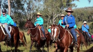 Horse riders retrace historic stockman’s routes across Queensland