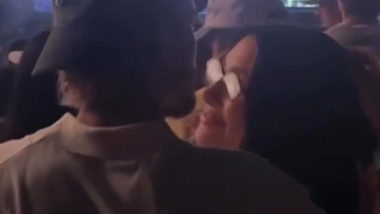 Justin Bieber and wife Hailey cosy up at Coachella during Lana Del Rey performance