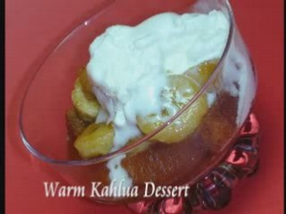Kahlua desserts