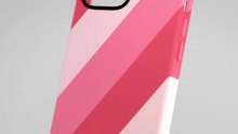 Enhance Your iPhone 15 with Apricot Yellow Stripe Vibe Case - MVRStore