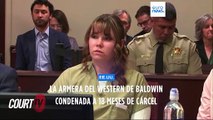 La supervisora de armas del western de Alec Baldwin condenada a 18 meses de cárcel