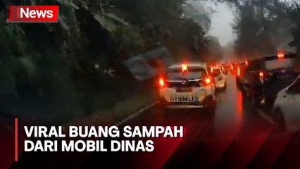 Buang Sampah Sembarangan dari Mobil Dinas Dishub, Kasatpel Jatinegara Dinonaktifkan 2 Bulan