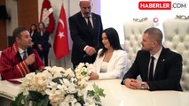 Başkan Ahmet Akın ilk nikah sözünü tuttu