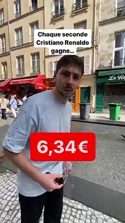 Combien d'Argent Gagne Ronaldo chaque seconde ? C'est Choquant ! (Exclusivité Dailymotion)