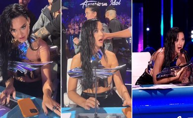 Katy Perry, il suo top si rompe in diretta tv: che imbarazzo ad "American Idol"