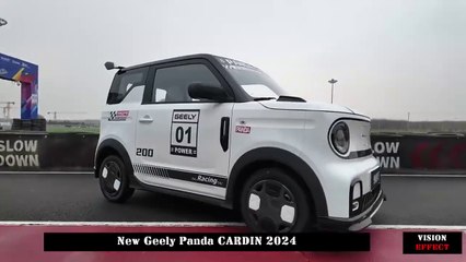Third Version of Panda in Adventure White , New Geely Panda CARDIN 2024