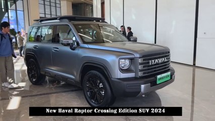Two New Colors Will Be Introduced at theBeijing Auto Show,New Haval Raptor Crossing Edition SUV 2024