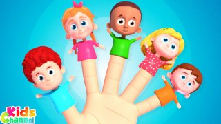 Finger Family Song + More Learning Rhymes for Kids