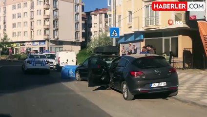 Direksiyon başında rahatsızlanan kadın kaza yaptı