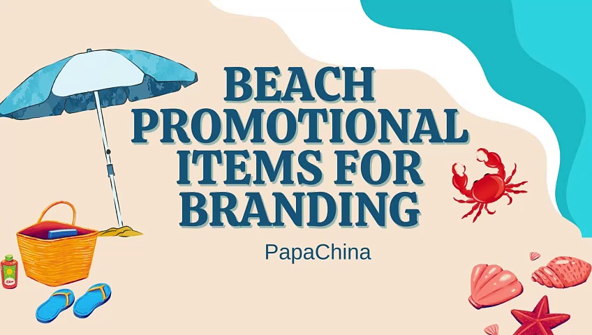 Beach Promotional Items for Branding