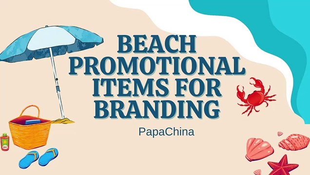 Beach Promotional Items for Branding