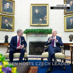 Biden hosts Czech leader