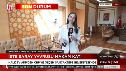 İşte Sancaktepe Belediyesi'nin 'şatafatlı' başkanlık katı!