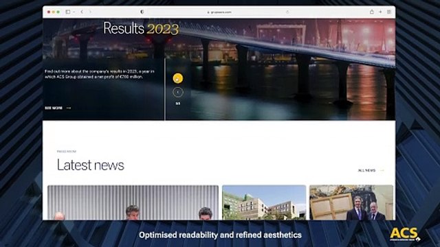 ACS presenta su nuevo plan estratégico en un Capital Markets Day este miércoles