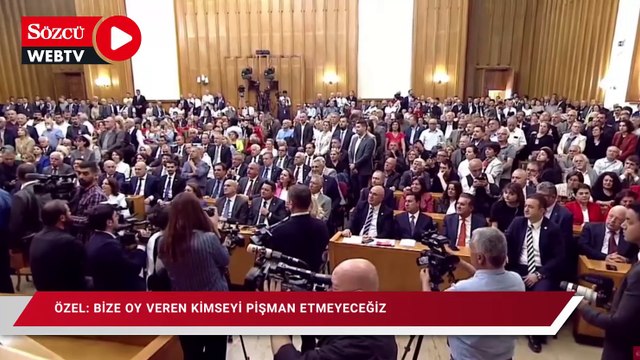 Özel: Bize oy veren kimseyi pişman etmeyeceğiz