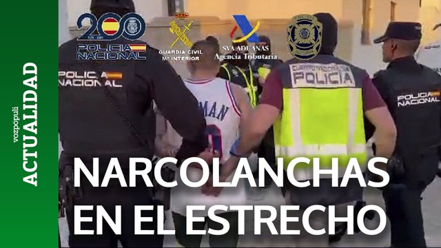 Desmantelada la mayor red de narcolanchas en el estrecho de Gibraltar