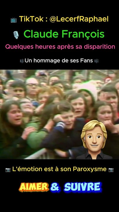  11 mars 1978 - Claude François - Quelques heures après sa disparition