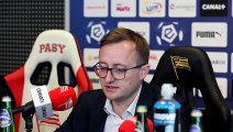 Kraków - konferencja prasowa z nowym trenerem hokeistów Cracovii