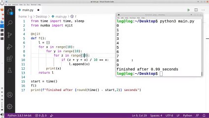 y2mate.com - Make Python 1000x Faster With One Line   Numba Tutorial_480p