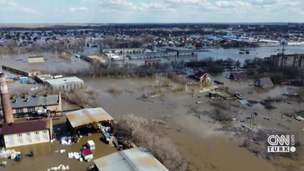 Rusya ve Kazakistan su altında!