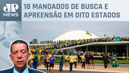 PF deflagra operação contra suspeitos de financiar atos do 8 de Janeiro; Trindade comenta