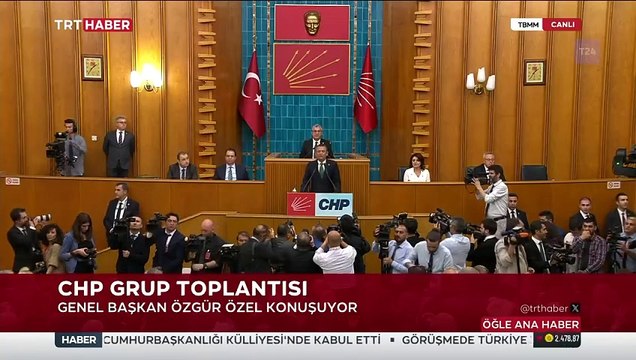 Cenazemde istemiyorum demişti: TRT, 31 Mart'tan sonra Özgür Özel'in grup toplantısını yayınladı