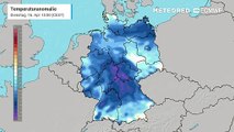 Kaltes Aprilwetter: Die Temperaturen liegen aktuell unter den langjährigen Mittelwerten!