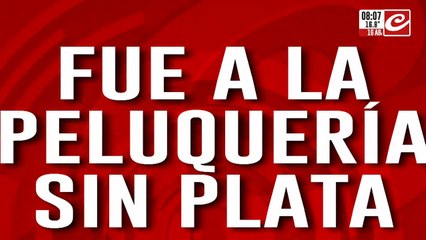 Fue a la peluquería sin plata: se hizo trenzas y se quería ir sin pagar