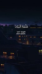 Surah Ar-Rahman - Ayat 4-6