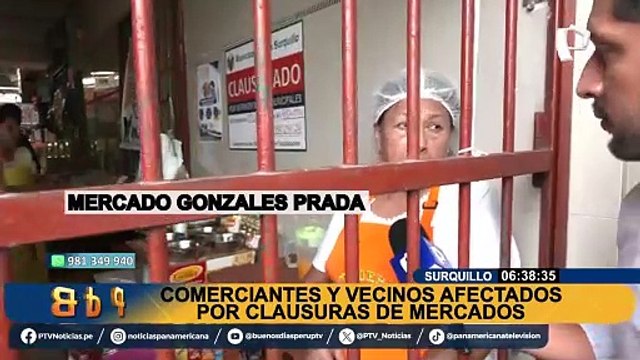 Surquillo: comerciantes y vecinos afectados por clausura de cuatro mercados del distrito