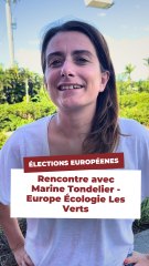 élections européennes : rencontre avec Marine Tiondelier EELV