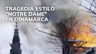 Tragedia  estilo Notre Dame en Dinamarca