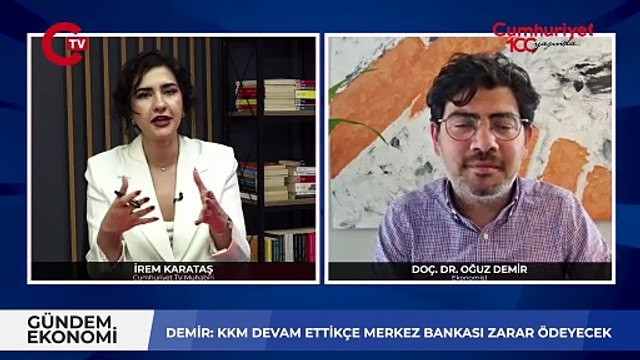 Ekonomist Oğuz Demir Merkez Bankası’nın rekor zararını yorumladı o tarihi işaret etti!