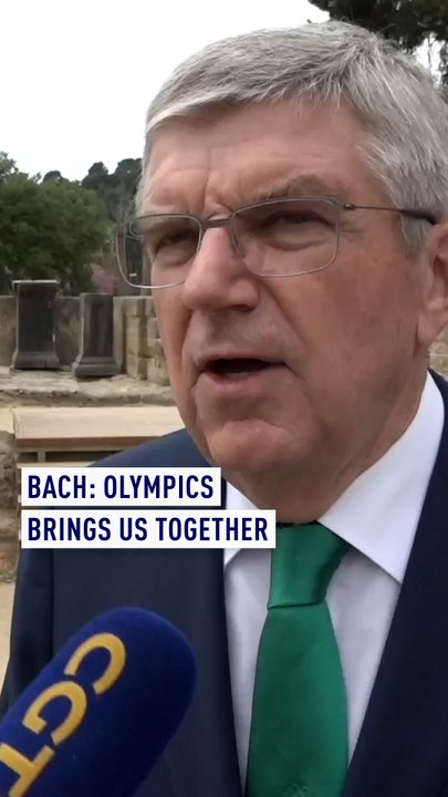 Bach: Olympics brings us together