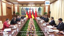 Incontro tra Scholz e Xi Jinping in Cina, focus sulla pace in Ucraina: i 4 punti del leader cinese