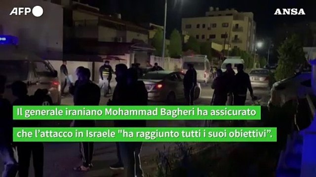 L'Iran ha attaccato Israele nella notte