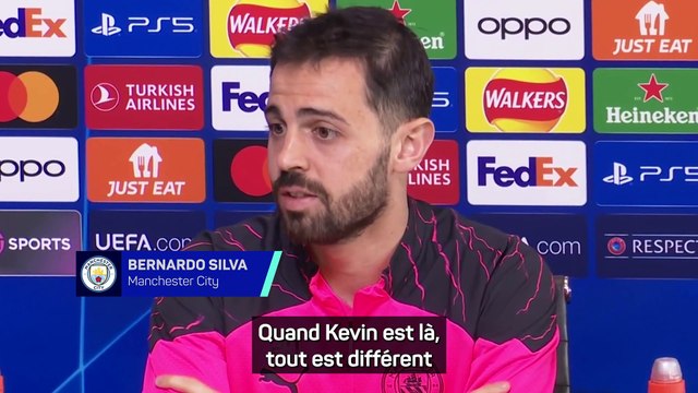 Silva sur le retour de De Bruyne : Quand Kevin est là, tout est différent