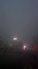 Lightning, heavy rains continue in Sharjah