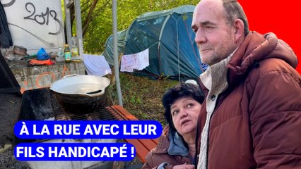 Isabelle et Philippe se retrouvent à la rue avec leur fils porteur d'un handicap!