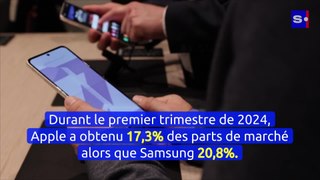 Samsung détrône Apple de sa place de plus grand fabricant de téléphone
