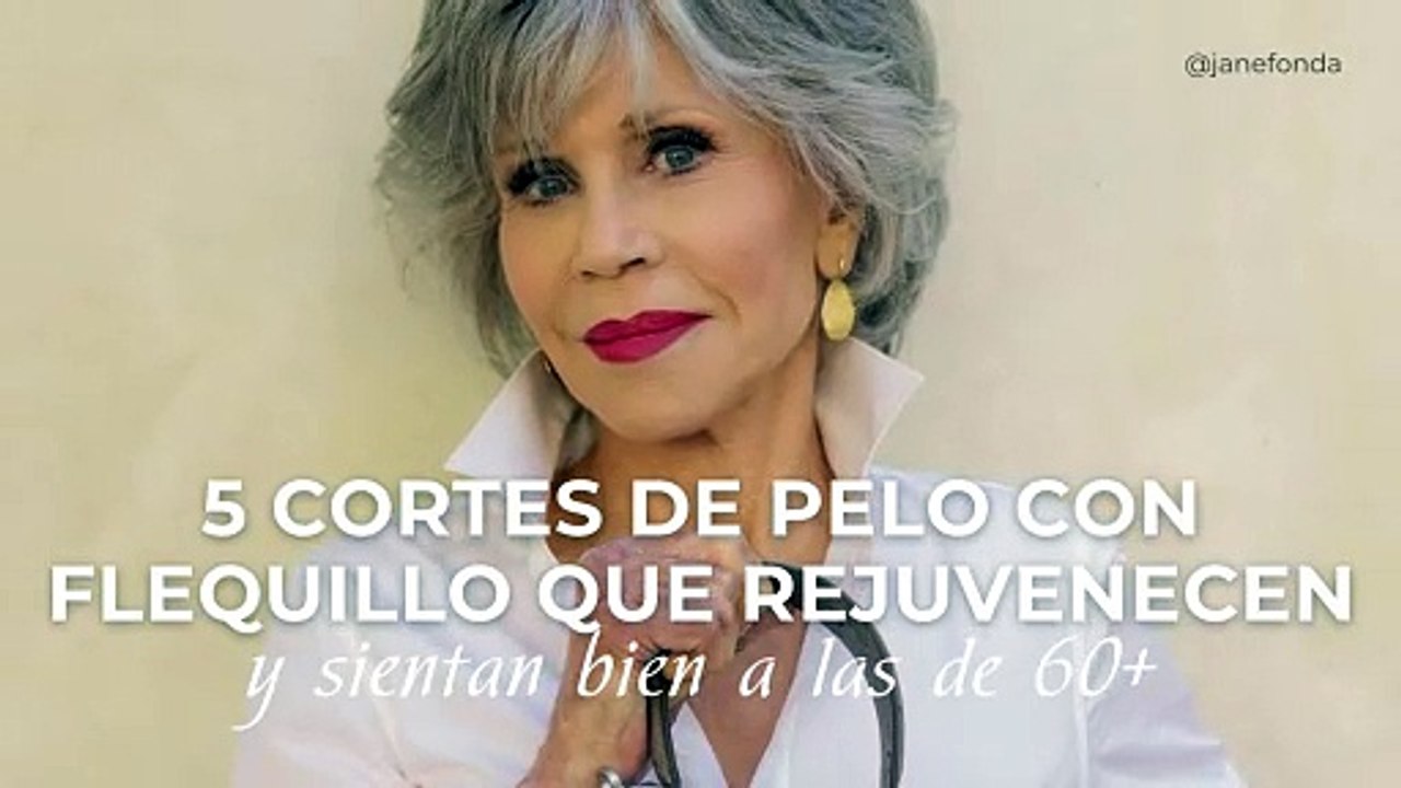 5 cortes de pelo con flequillo que rejuvenecen y sientan bien a las de 60+