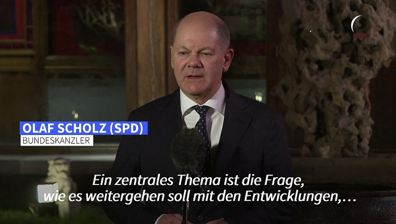 Ukraine-Krieg: Scholz sieht 'Fortschritt' nach Gespräch mit Xi