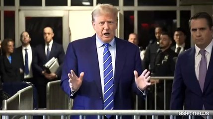 Trump in tribunale incolpa Biden: "Dovrei esser in campagna elettorale"