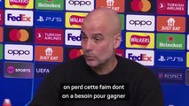 Man. city - guardiola :  dans les grands clubs, la pression est toujours l 