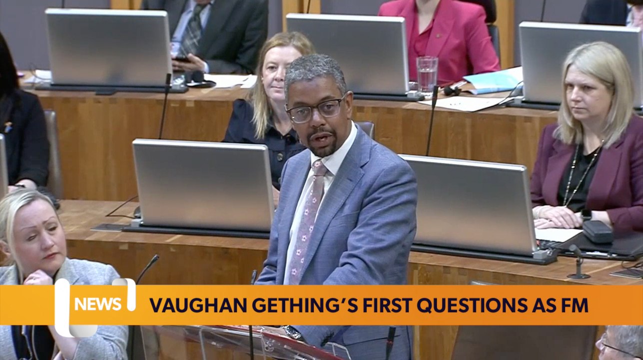 Vaughan Gething’s first FMQs as First Minister
