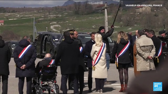 80e anniversaire de la Libération : Macron rend hommage au maquis du Vercors